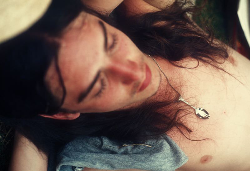 #61 Man with spoon, 1970s.