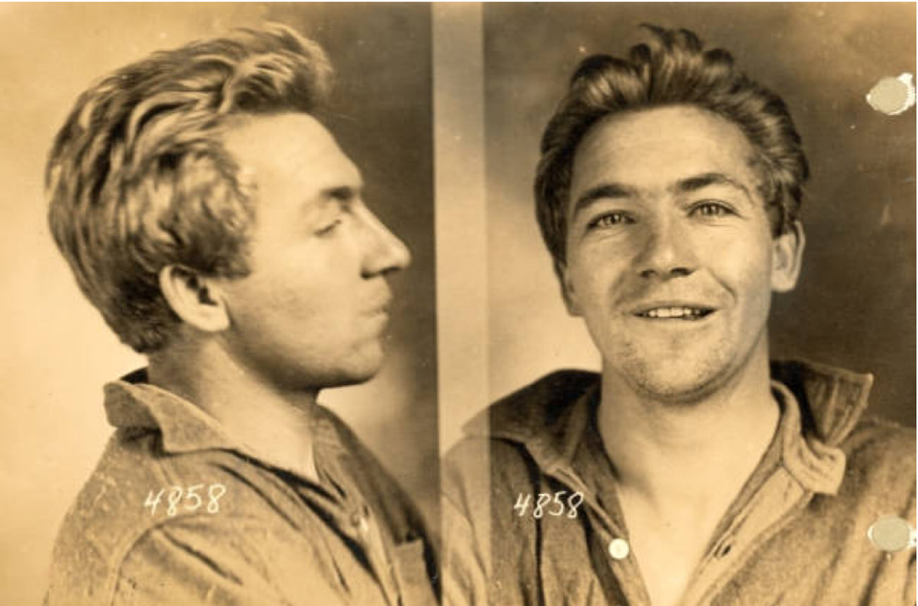 #83 Prisoner 4858 Charles Berg, 1950s