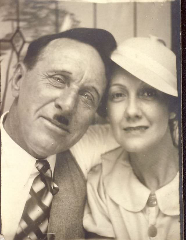 Say Cheese! Delightful Vintage Photo Booth Pictures from a Bygone Era Photography