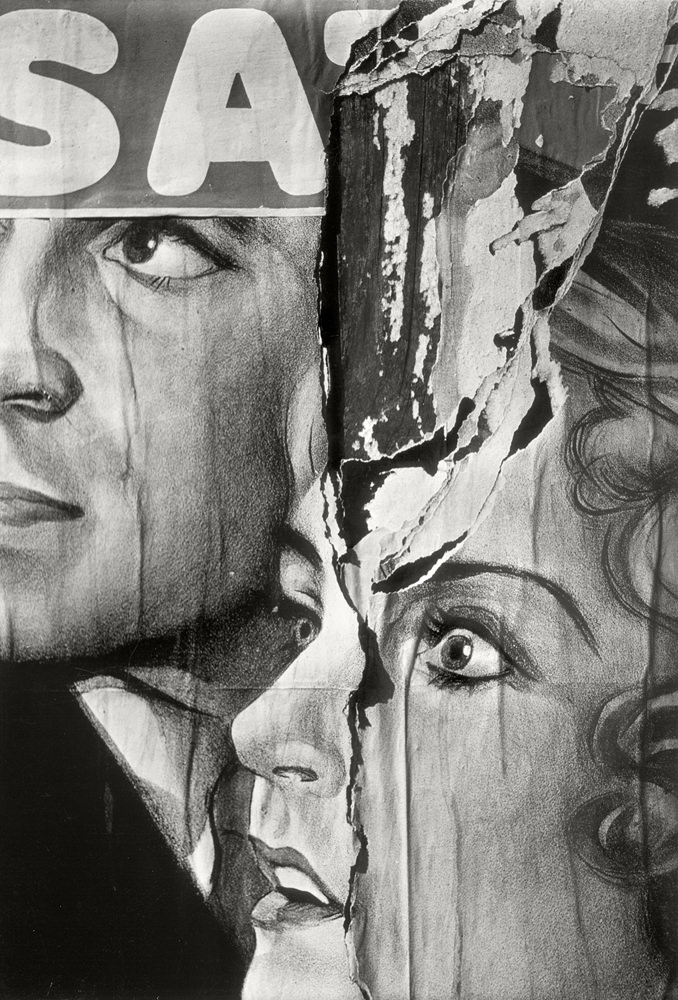 #4 A torn movie poster, 1930.