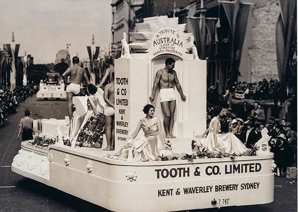 #8 Tooth and Co. Ltd. float at the Australian Sesquicentenary, 1938.