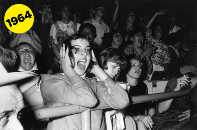 Screaming and Swooning: Vintage Photos of Beatles Fangirls of 1964-1965 Music