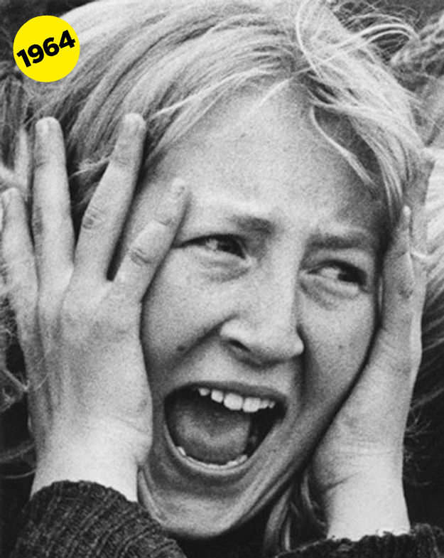 #21 Screaming and Swooning: Vintage Photos of Beatles Fangirls of 1964-1965 #21 Music