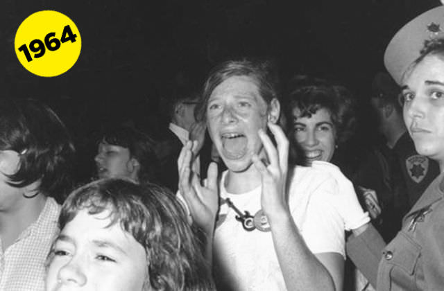 Screaming and Swooning: Vintage Photos of Beatles Fangirls of 1964-1965 Music