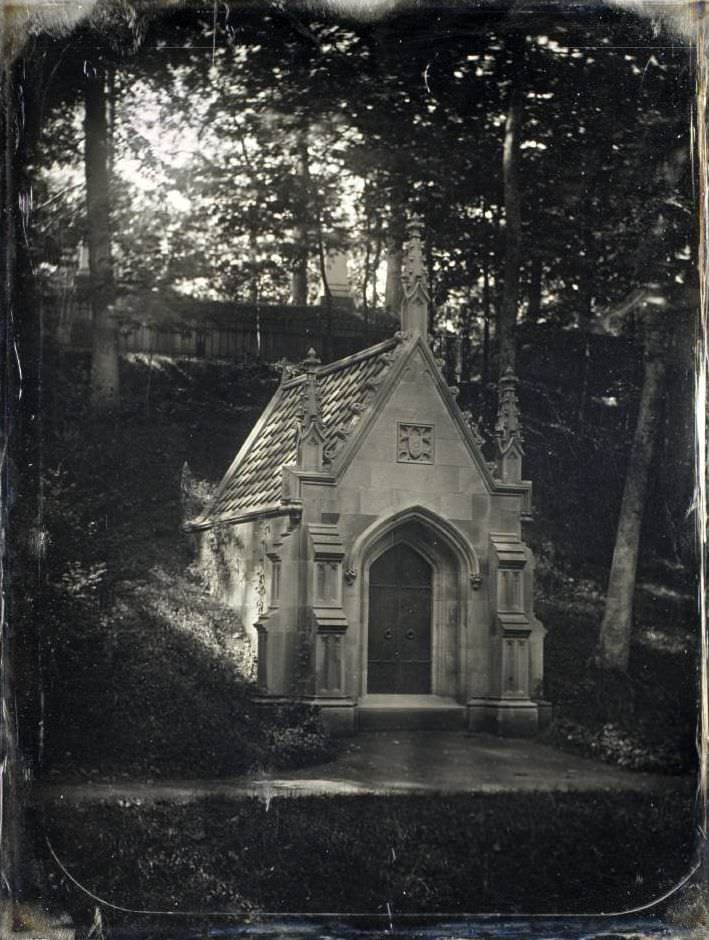 #90 Winchester Family Tomb, Mount Auburn Cemetery.
