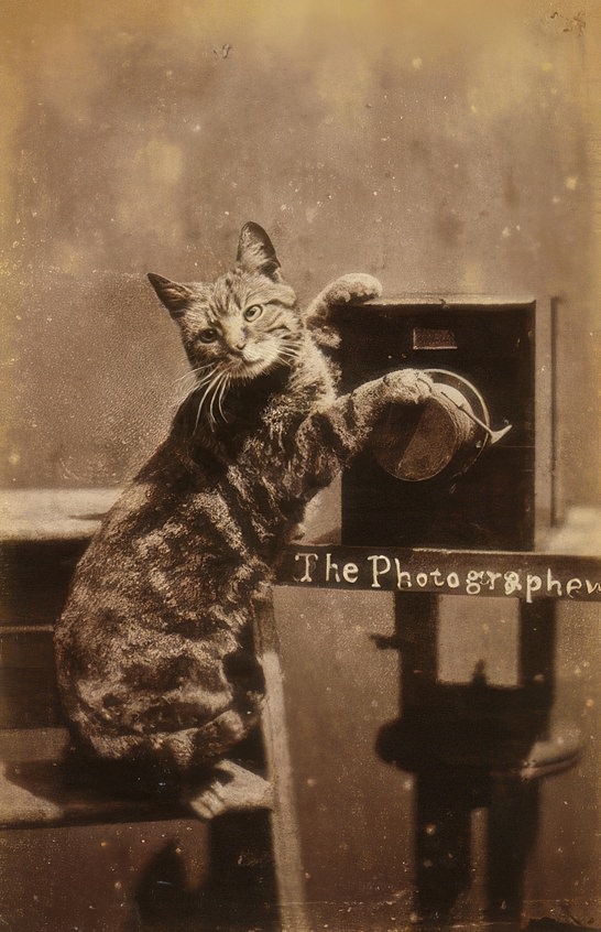 The Brighton Cats: Harry Pointer’s Hilarious Feline Photography from the Late 1800s Photography