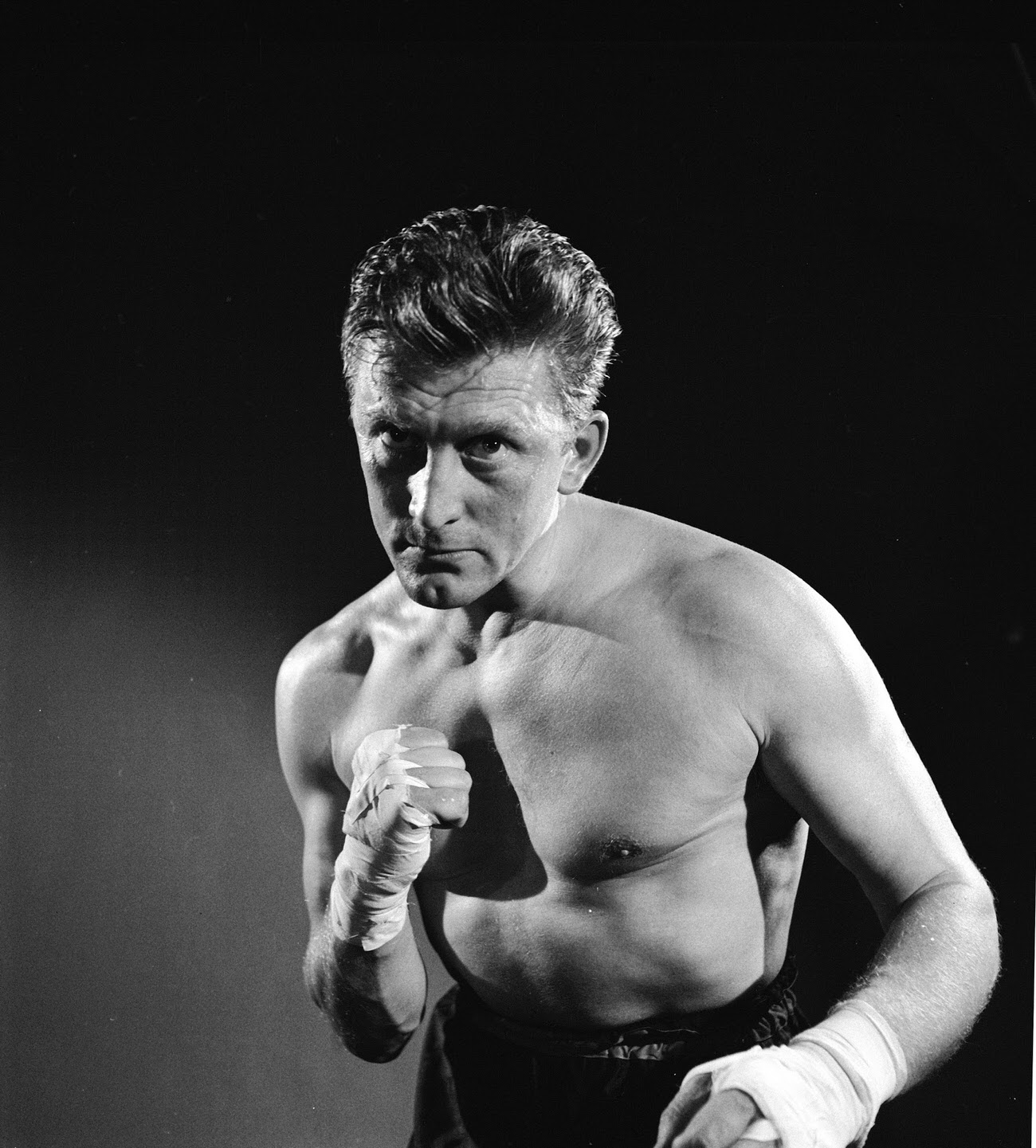 #7 Kirk Douglas, 1949.