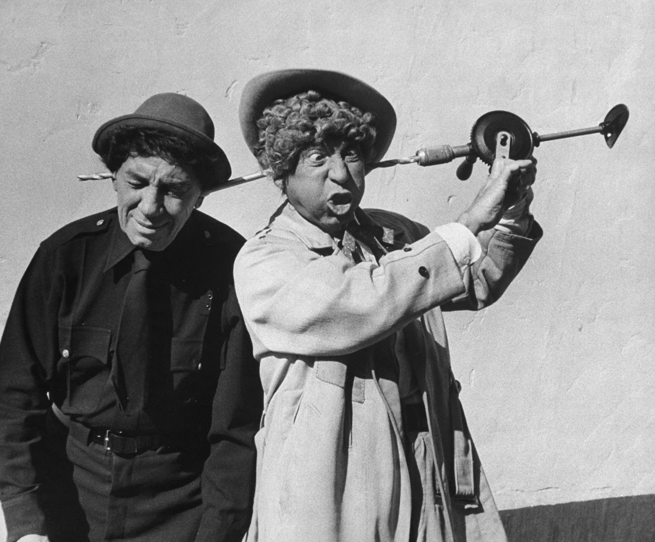#9 Chico and Harpo Marx, 1959.
