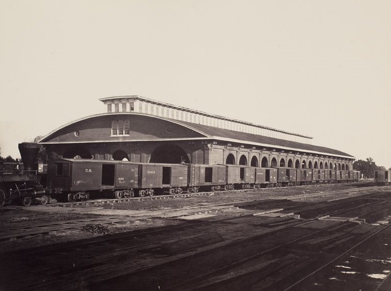 #11 Georgia Railroad Depot, Atlanta, 1865