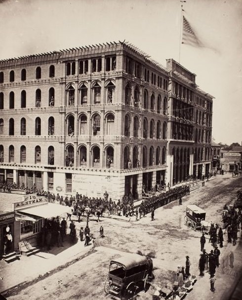 #16 Overton House, Nashville, Tennessee (used as barracks during the war), 1865