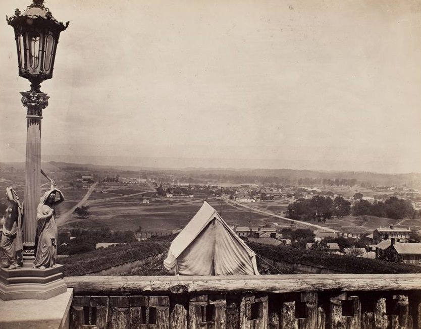 #30 View from the Capitol, Nashville, Tennessee, 1865