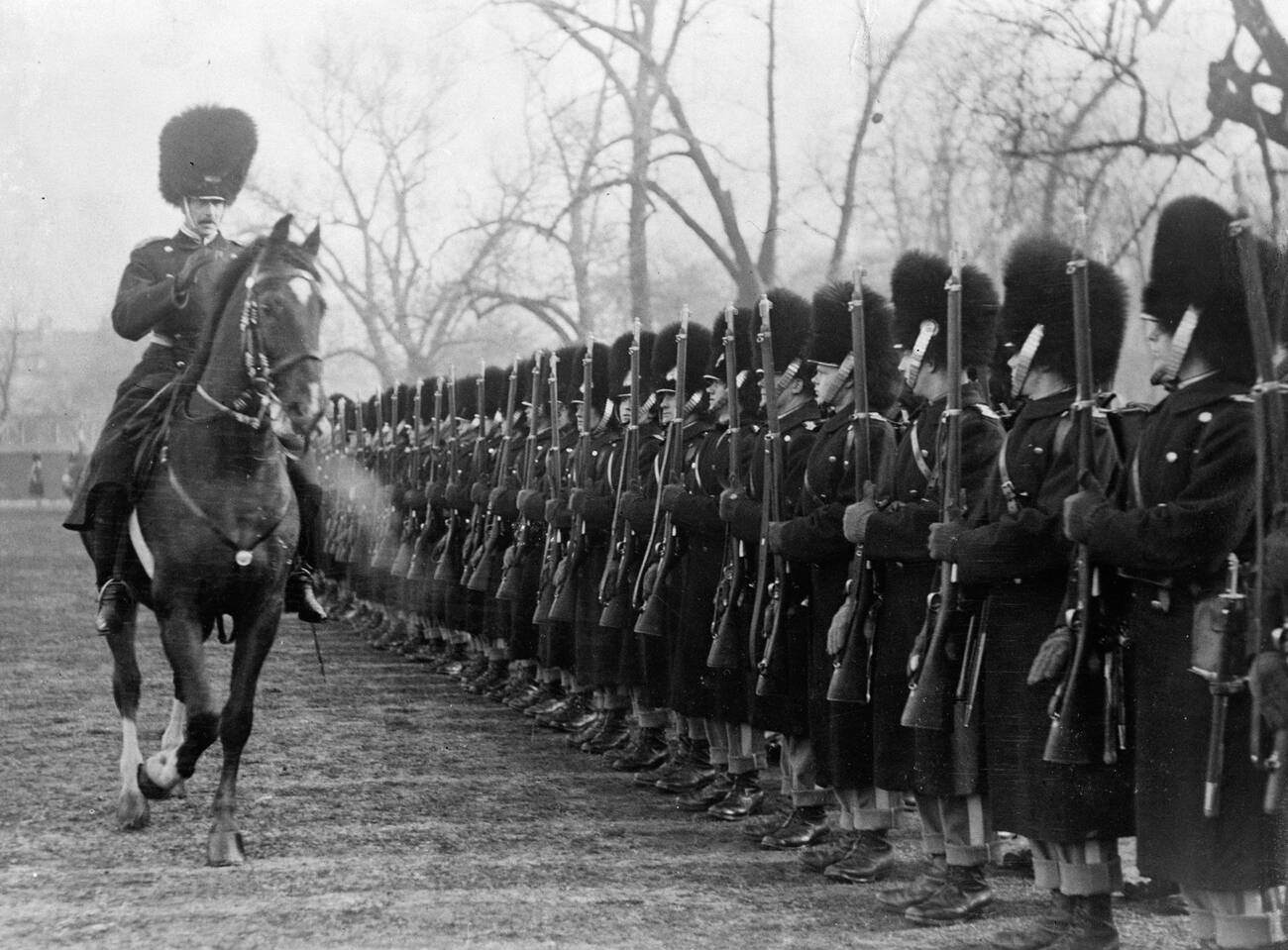 #33 King Christian X bids farewell to his Old Guard, Copenhagen, 1934
