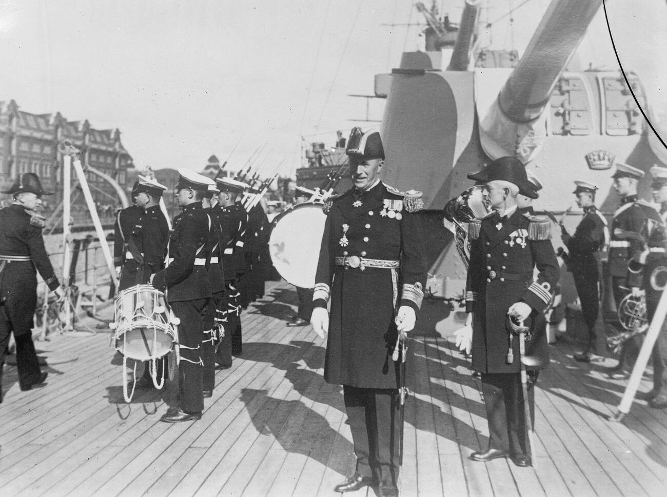 #16 The Prince of Wales arrives in Copenhagen, 1932