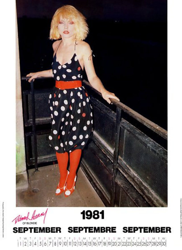 Blondie’s Leading Lady: A Look at the 1981 Calendar Featuring Debbie Harry Music