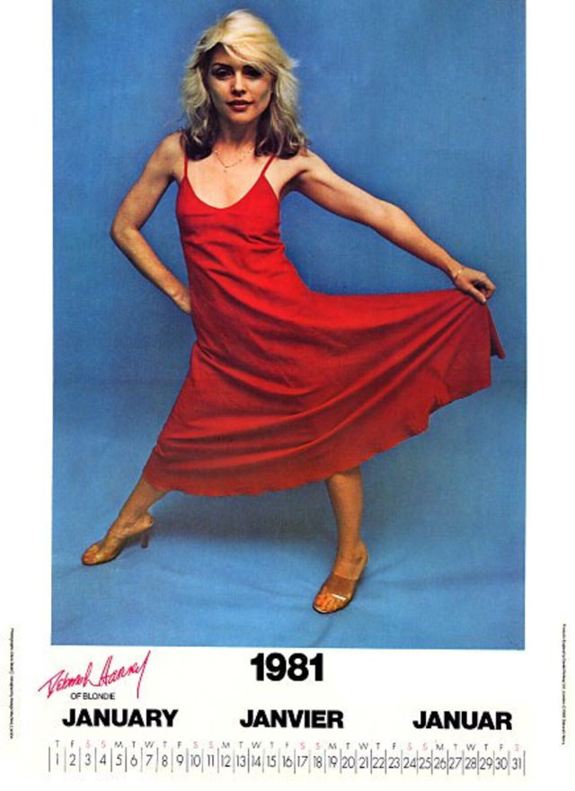 Blondie’s Leading Lady: A Look at the 1981 Calendar Featuring Debbie Harry Music