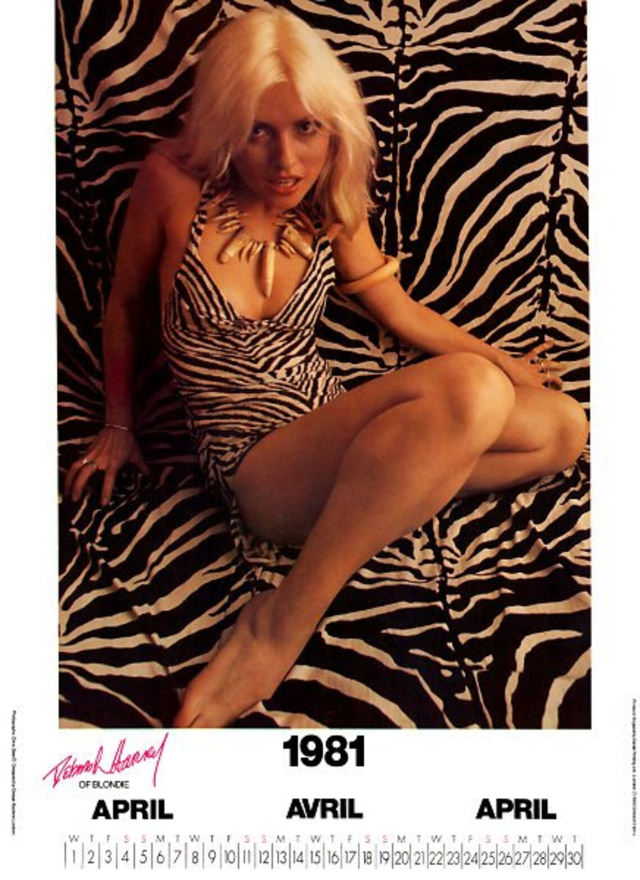 Blondie’s Leading Lady: A Look at the 1981 Calendar Featuring Debbie Harry Music