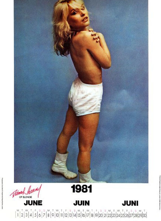 Blondie’s Leading Lady: A Look at the 1981 Calendar Featuring Debbie Harry Music