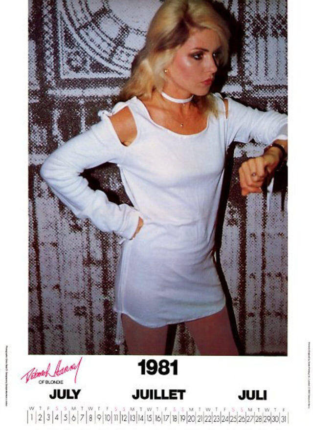 Blondie’s Leading Lady: A Look at the 1981 Calendar Featuring Debbie Harry Music