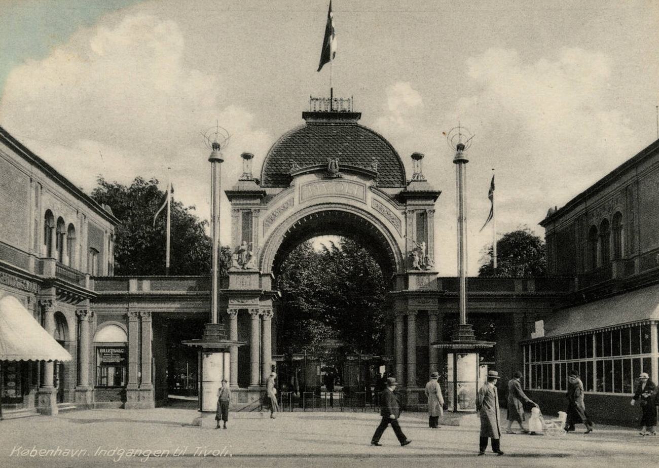 #86 Entrance to Tivoli Gardens, Copenhagen, Denmark