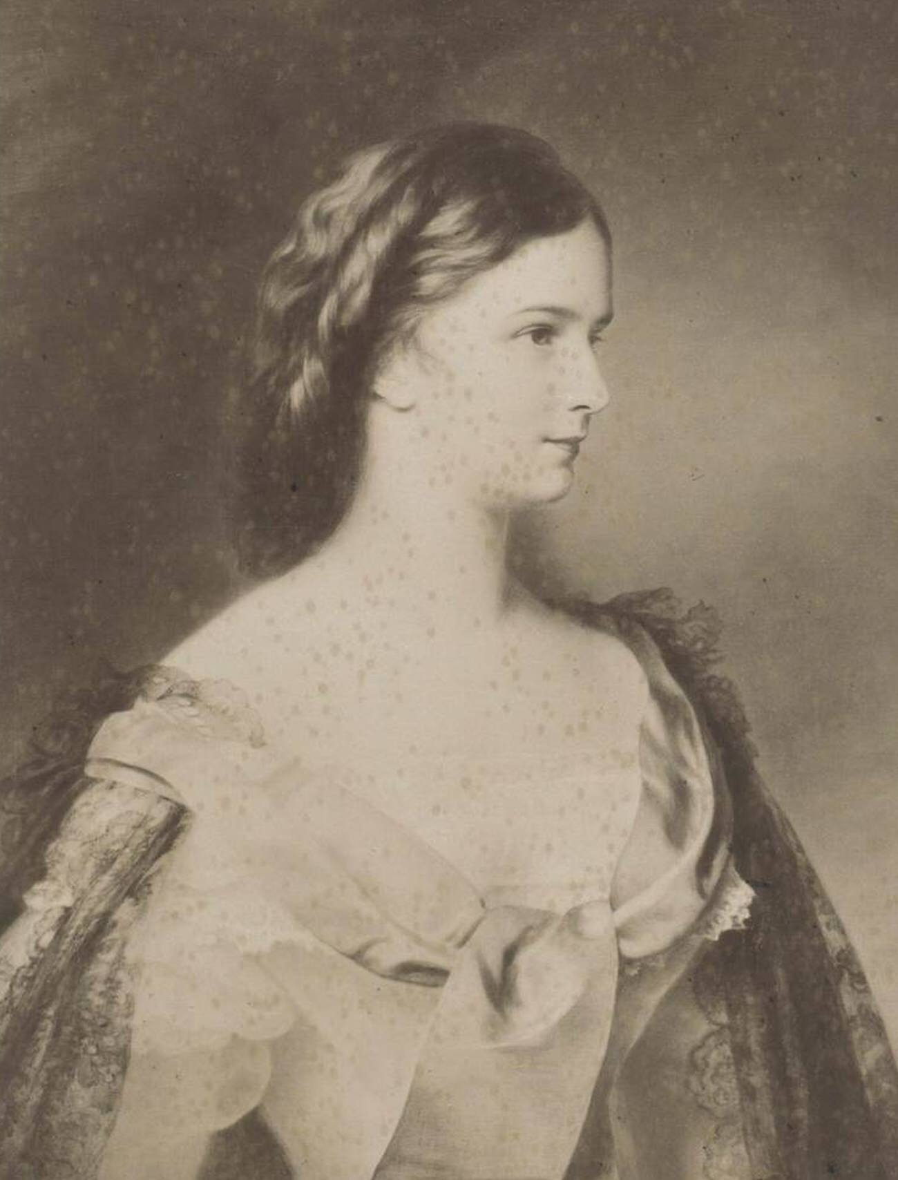 #7 Elisabeth, Empress of Austria, 1862.