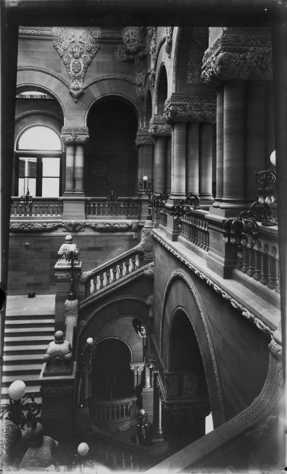 #31 New York State Capitol interior.