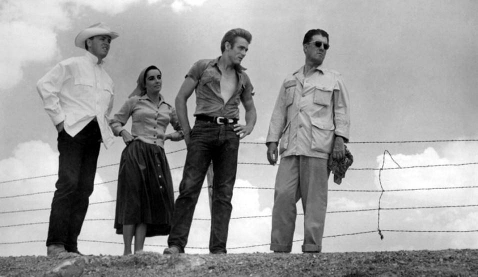 Stunning Behind-the-Scenes Photos from the making of Giant 1955 Movies