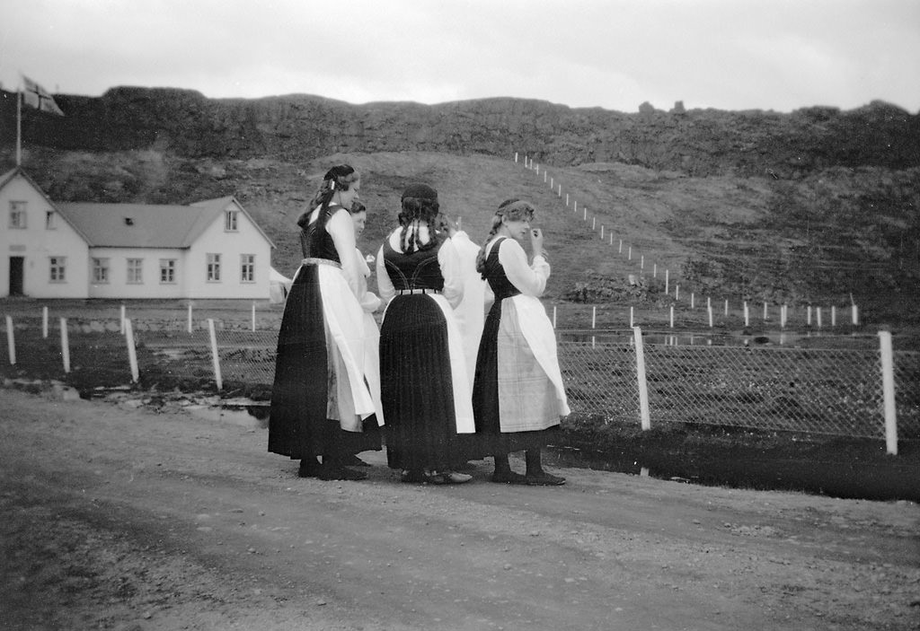 #57 Women at Thingvellir, Iceland.