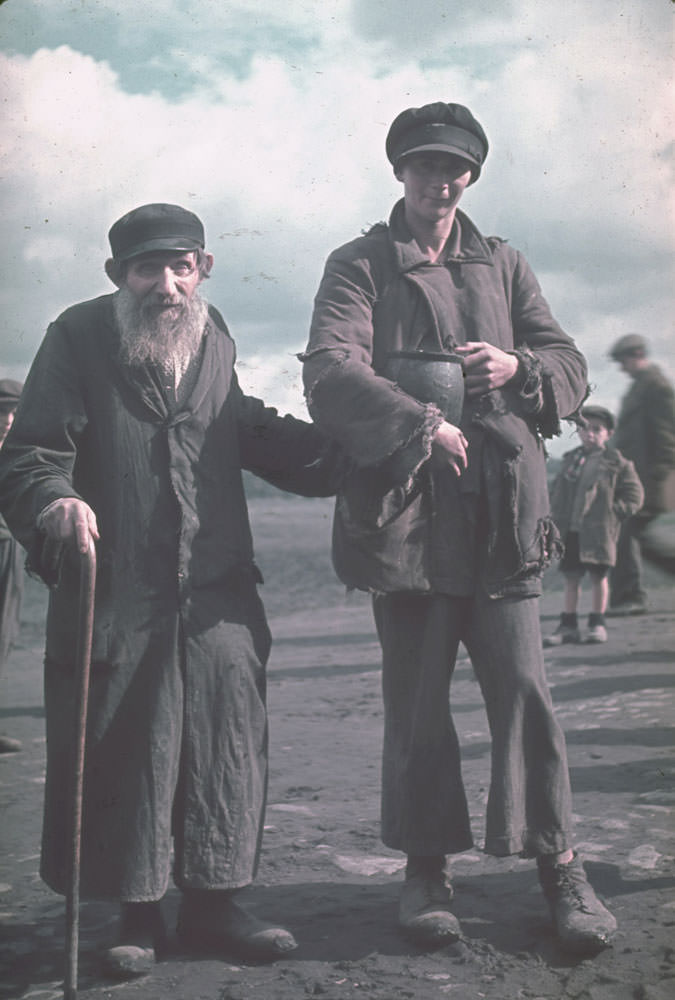 #20 A men, Kutno, Nazi-occupied Poland, 1939.