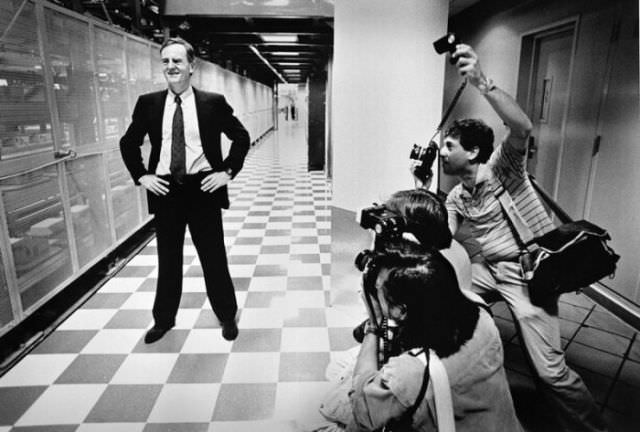 #6 John Sculley at Fremont, California, 1990