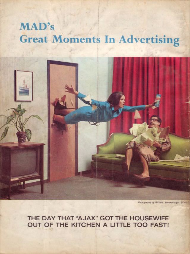#46 MAD Magazine’s Mock Ads: A Hilarious Look at 1950s and 60s Consumer Culture #46 Vintage Ads