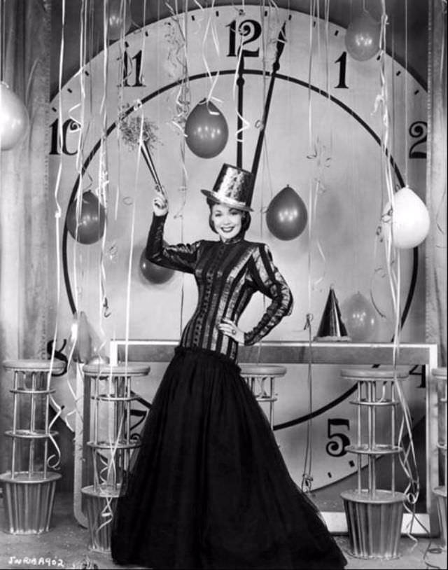 #86 Jane Wyman, 1950s.