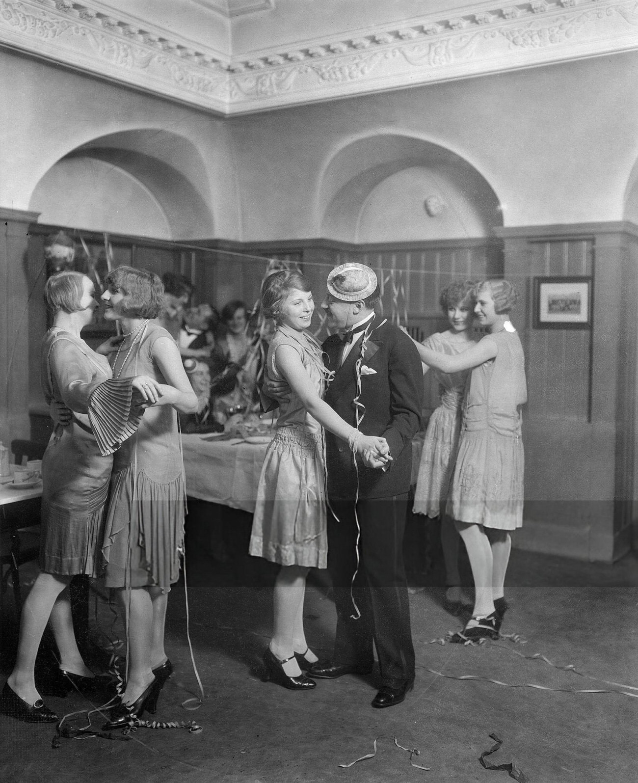 #32 Paul Morgan at a party, 1928.