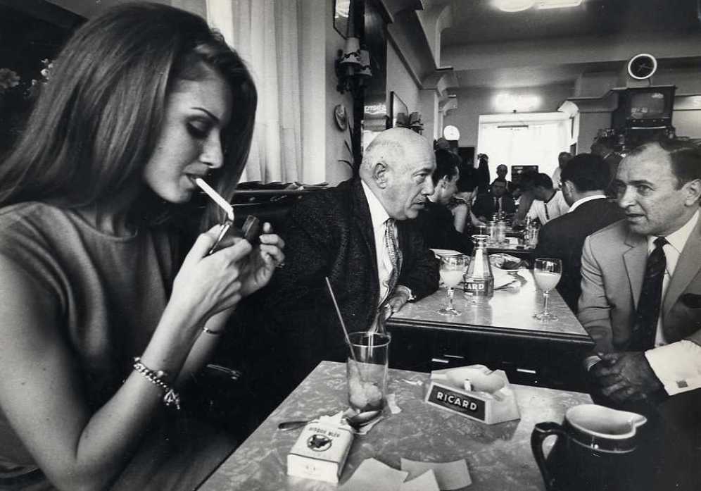 #3 Beauty in a cafe, 1968.