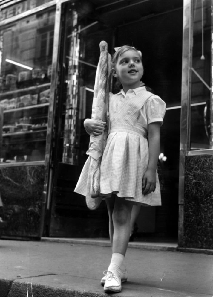 #2 From a young age, the French trust their children to do grocery shopping and not spend the money on drugs. 1961.