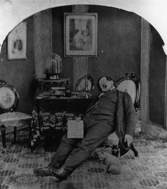 #12 Uncomfortable sleeping arrangements, 1860.