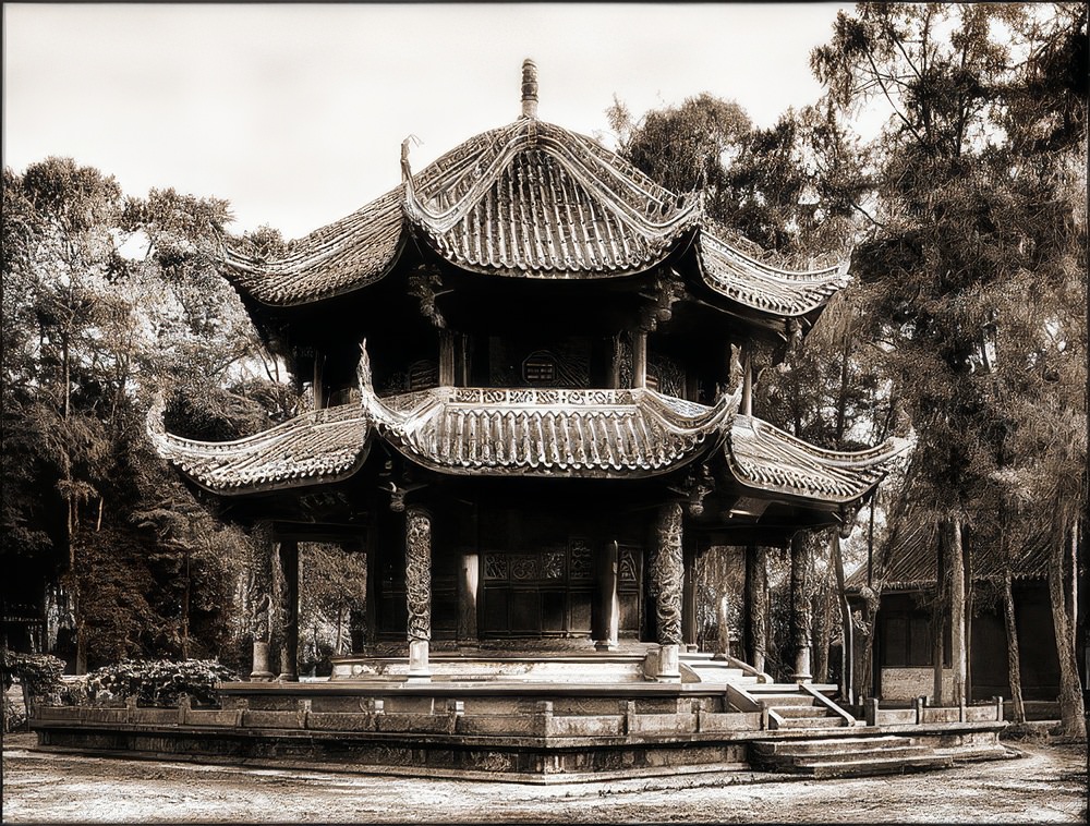 #48 Ching Yang Temple, Chentu, 1908.