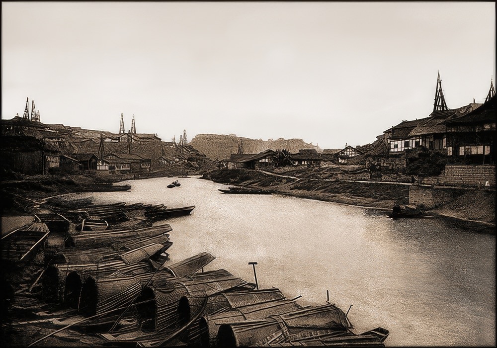 #55 Salt well industrial district, Tzeliutsing, 1906.