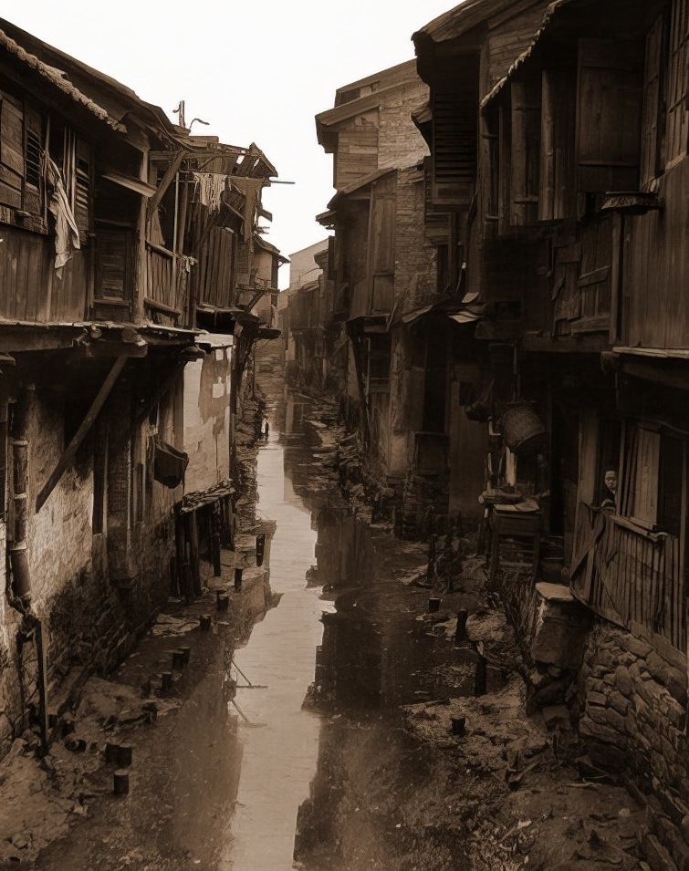 #10 Canal interior, Canton, 1919.