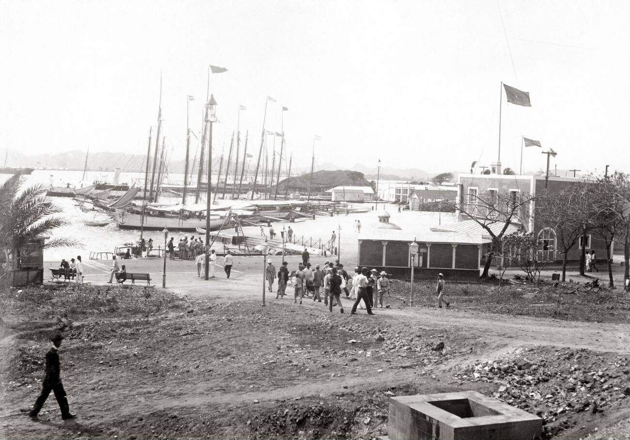 #11 The harbor, San Juan, Puerto Rico, 1900.