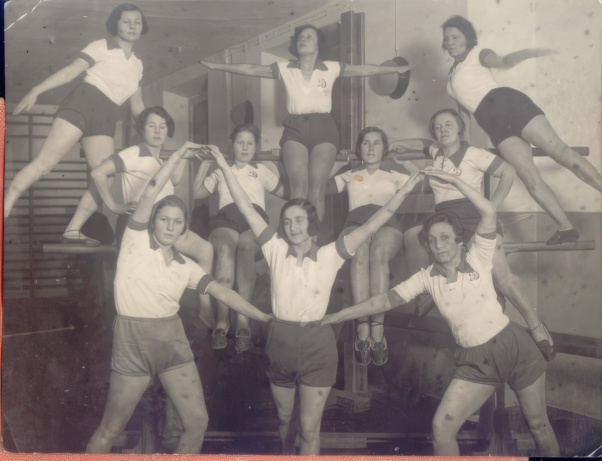 Strong Bodies, Strong Will: Vintage Photos of Soviet Sport Girls in the 1930s Sports