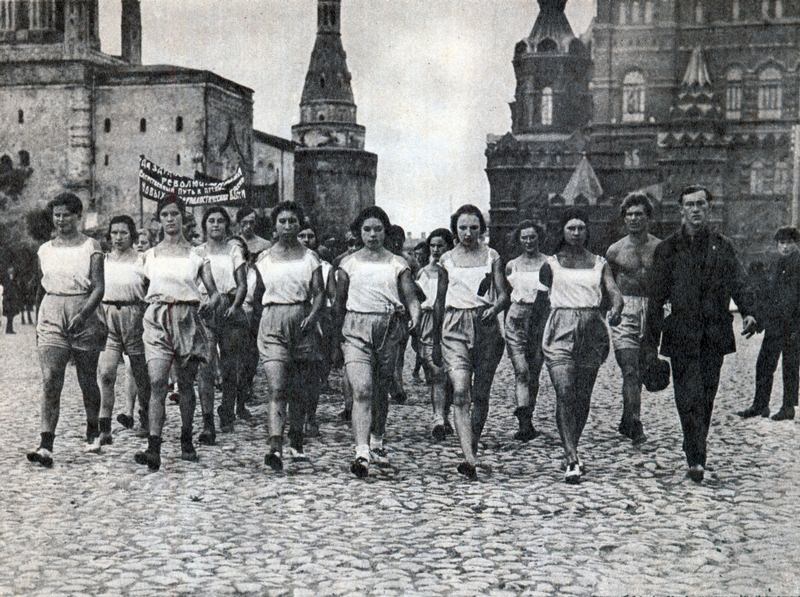 Strong Bodies, Strong Will: Vintage Photos of Soviet Sport Girls in the 1930s Sports