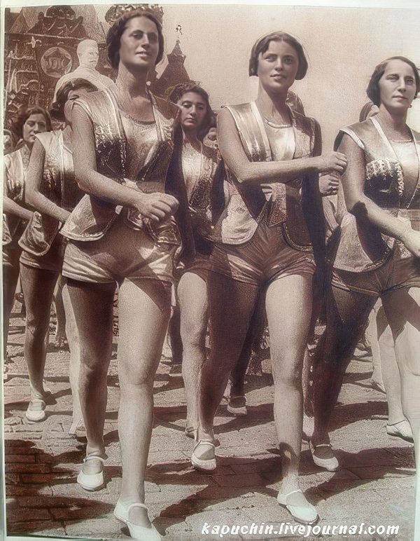 Strong Bodies, Strong Will: Vintage Photos of Soviet Sport Girls in the 1930s Sports