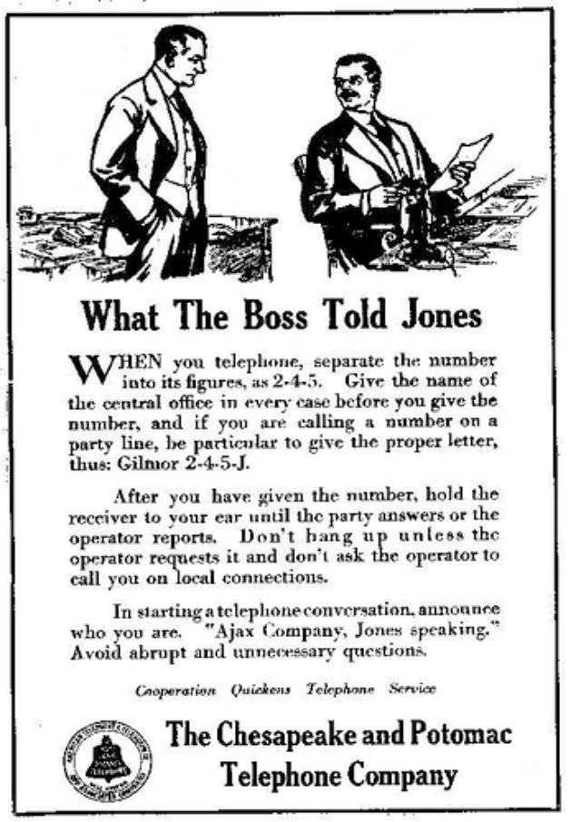 Ring-Ring! A Guide to Using the Telephone Published in 1917 Weird