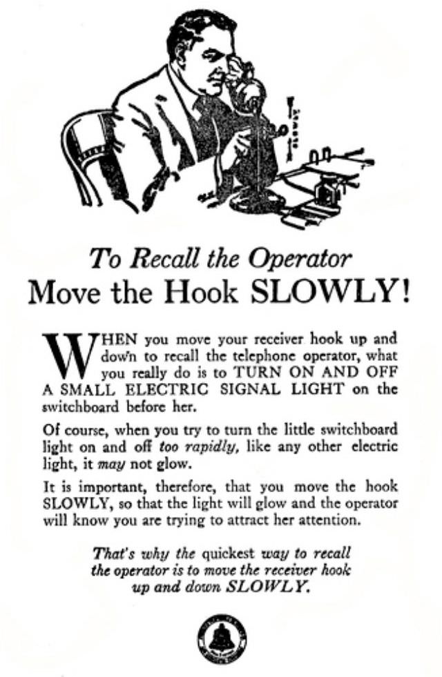 Ring-Ring! A Guide to Using the Telephone Published in 1917 Weird