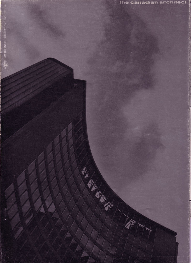 #15 The Canadian architect – October 1965