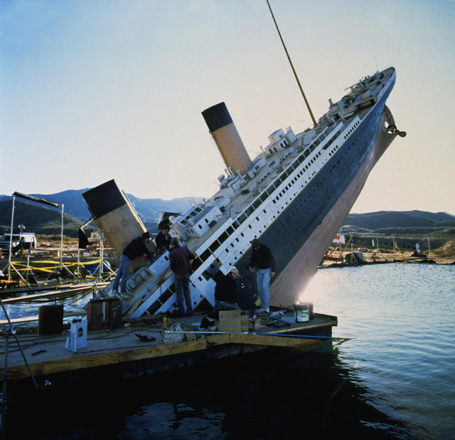 The Monumental Production and Behind the Scenes Photos of Titanic 1997 Movies