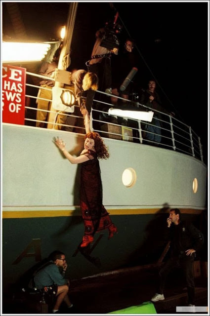 #19 The Monumental Production and Behind the Scenes Photos of Titanic 1997 #19 Movies