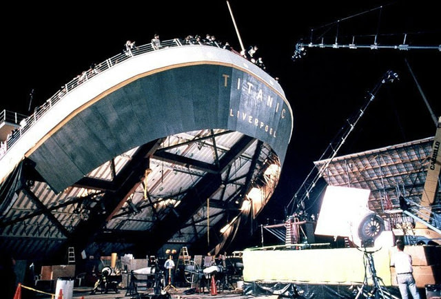 The Monumental Production and Behind the Scenes Photos of Titanic 1997 Movies