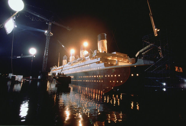 The Monumental Production and Behind the Scenes Photos of Titanic 1997 Movies