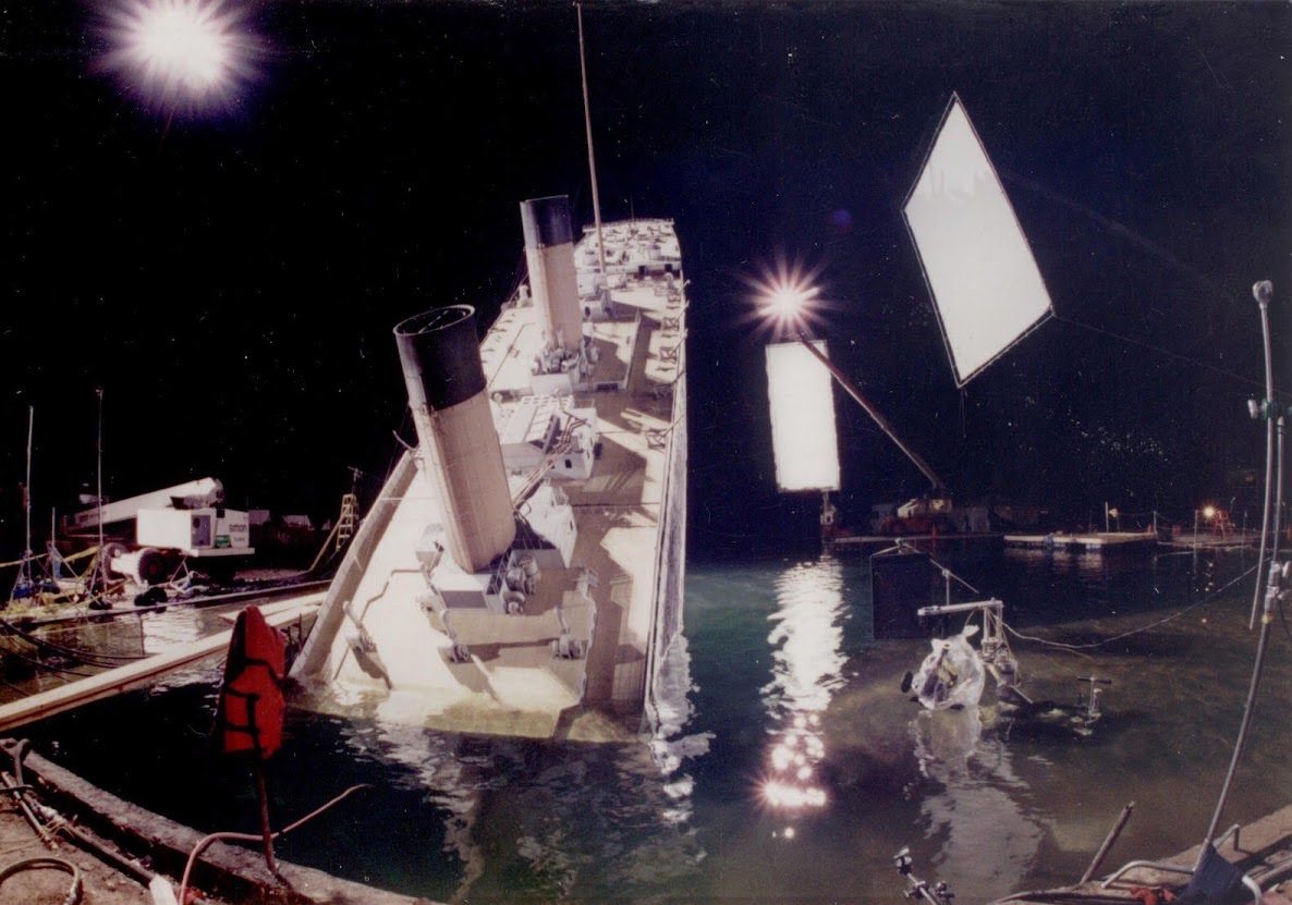 The Monumental Production and Behind the Scenes Photos of Titanic 1997 Movies